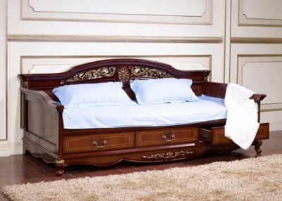 Детская односпальная классическая кровать Afina